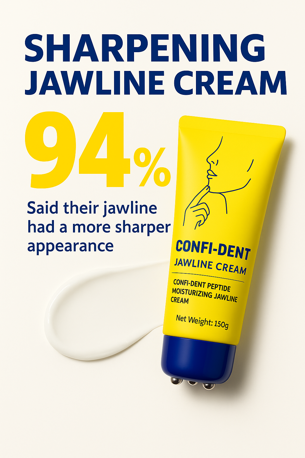 Confi-Dent Jawline Cream - Confidence Through Definition